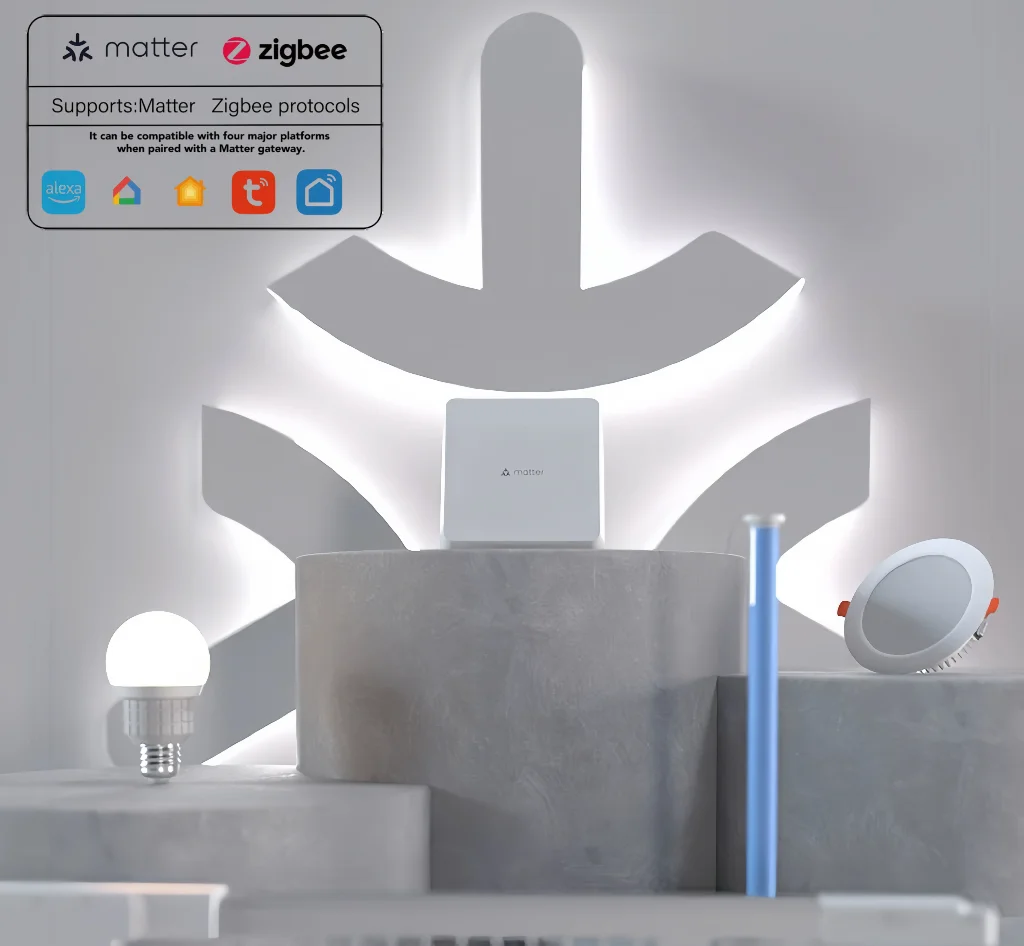Smart Switch & Zigbee 3.0 Hub: HD Weather/Clock Sabeefc6afeb24e7ca4f774f3c1235ab30