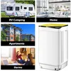 Giantex Full-Automatic Washing Machine Portable Washer and Spin Dryer 7.7lbs Capacity Compact Laundry Washer 2