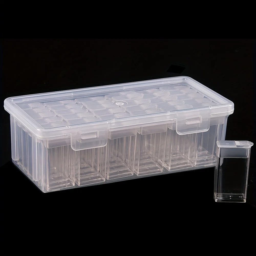 5D DIY Art Storage Container Nnail Jewelry Accessory Packaging Box Diamond Painting Storage Box Mosaic Packaging storage box diamond painting storage box