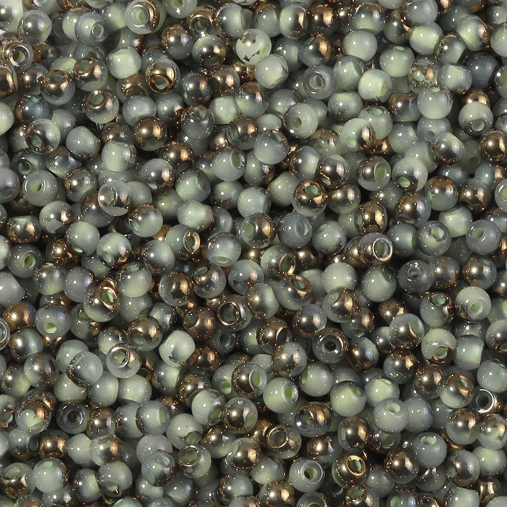 400 Stück/Lot 4mm bunte Glas-Saatperlen, lose runde Reisperlen für DIY-Bastelarbeiten, Armbänder, Halsketten, Schmuckherstellung, Großhandel – Detail 13