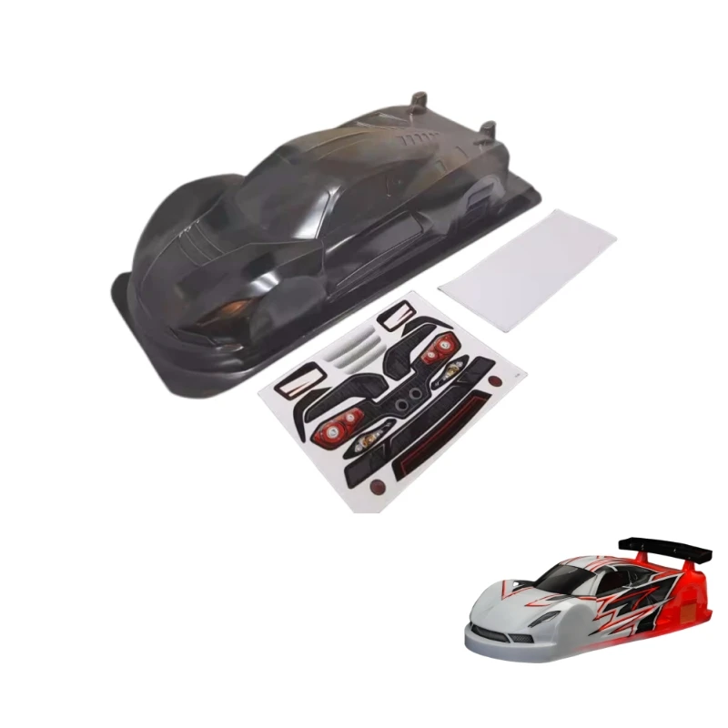 

1 10 on-Road Body with Stickers 190mm for Rc Dirft Car BD USGT Tamiya TT01 TT02 Hsp Kyosho 3R Racing