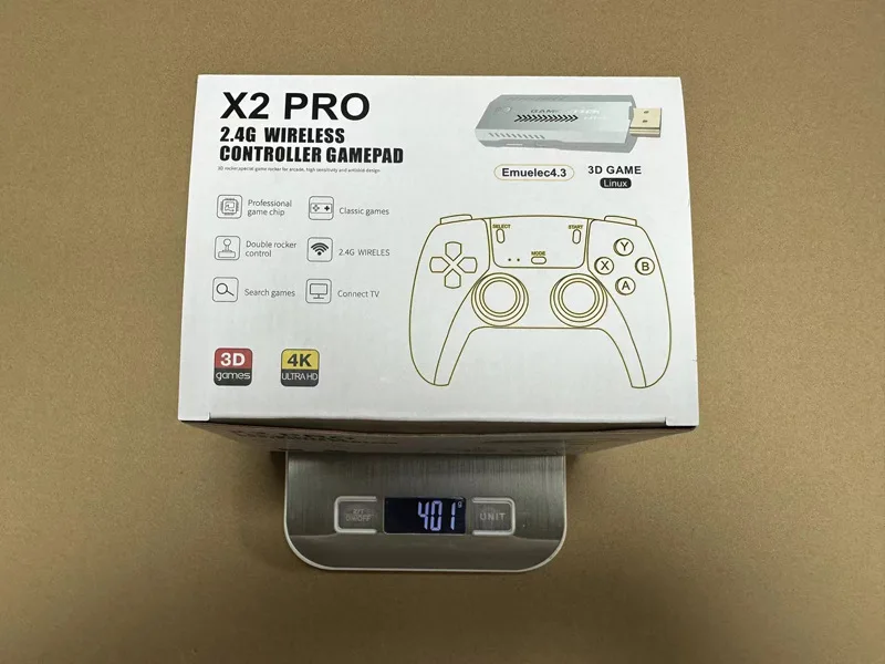 NEW X2 PRO 256GB Retro Game console 4K 3D Game arcade wireless retro TV Home game console GD10 Game Stick For PSP PS1 GBA Game