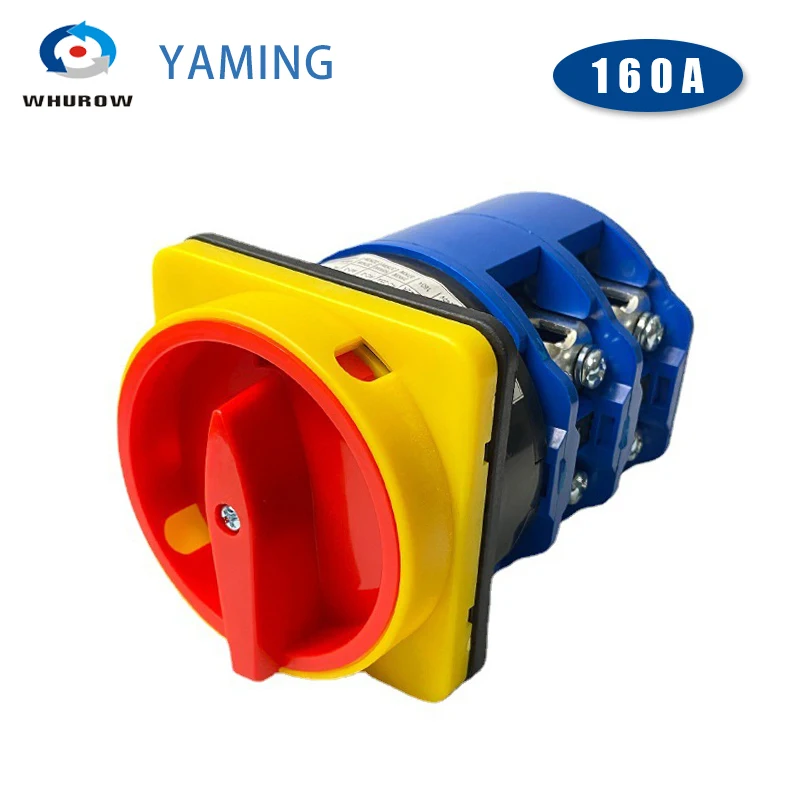 Interruptor Universal da Came da Comutação do Cadeado 160a Lw26160gs 04 Controle Mestre do Isolamento do Botão do Corte da Fonte de Alimentação Giratória