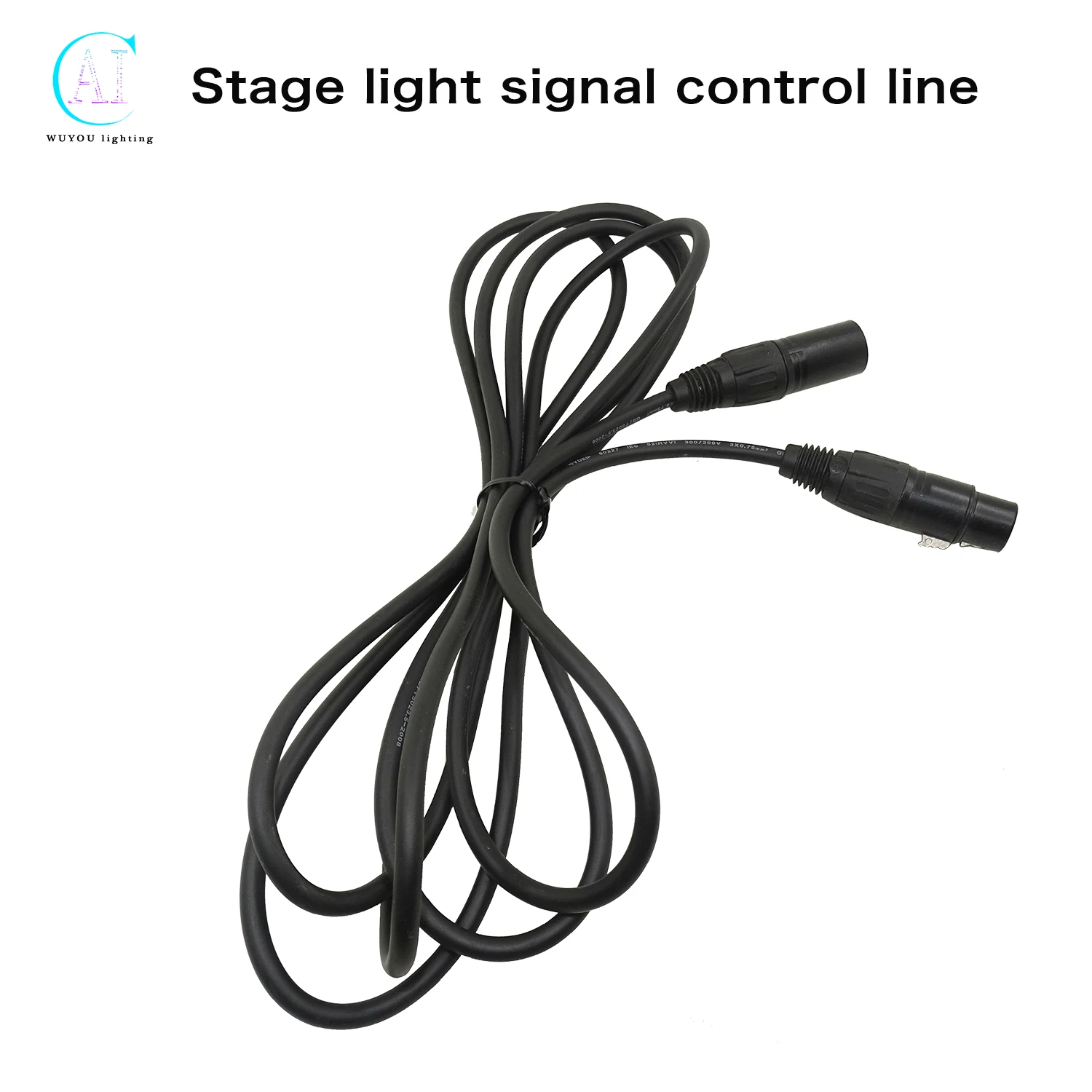 DMX Cable Stage Light Console Connection 1M/2M/3M/4M/5M/10M/15M/20M Signal Line 3-PIN Signal Connection Stage Lighting Equipment dmx cable