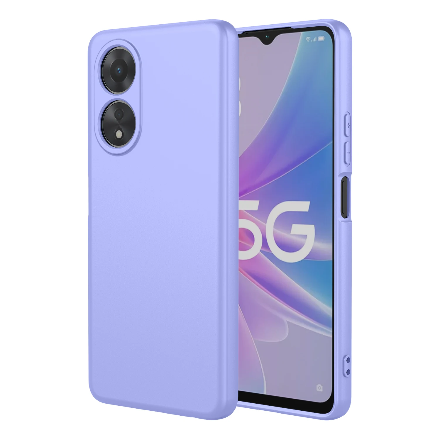 Flexibler TPU-Fall aus flüssigem Silikon für OPPO A60 A79 5G A98 A78 A58 A38 A18 A57 A57S Schutzhülle Fundas Coque Capa_voghion.com