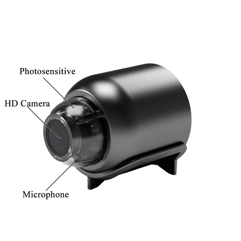HD Mini WiFi Camera Indoor Safety Security Surveillance Baby Monitor Camcorder IP Cam Audio Video Recorder