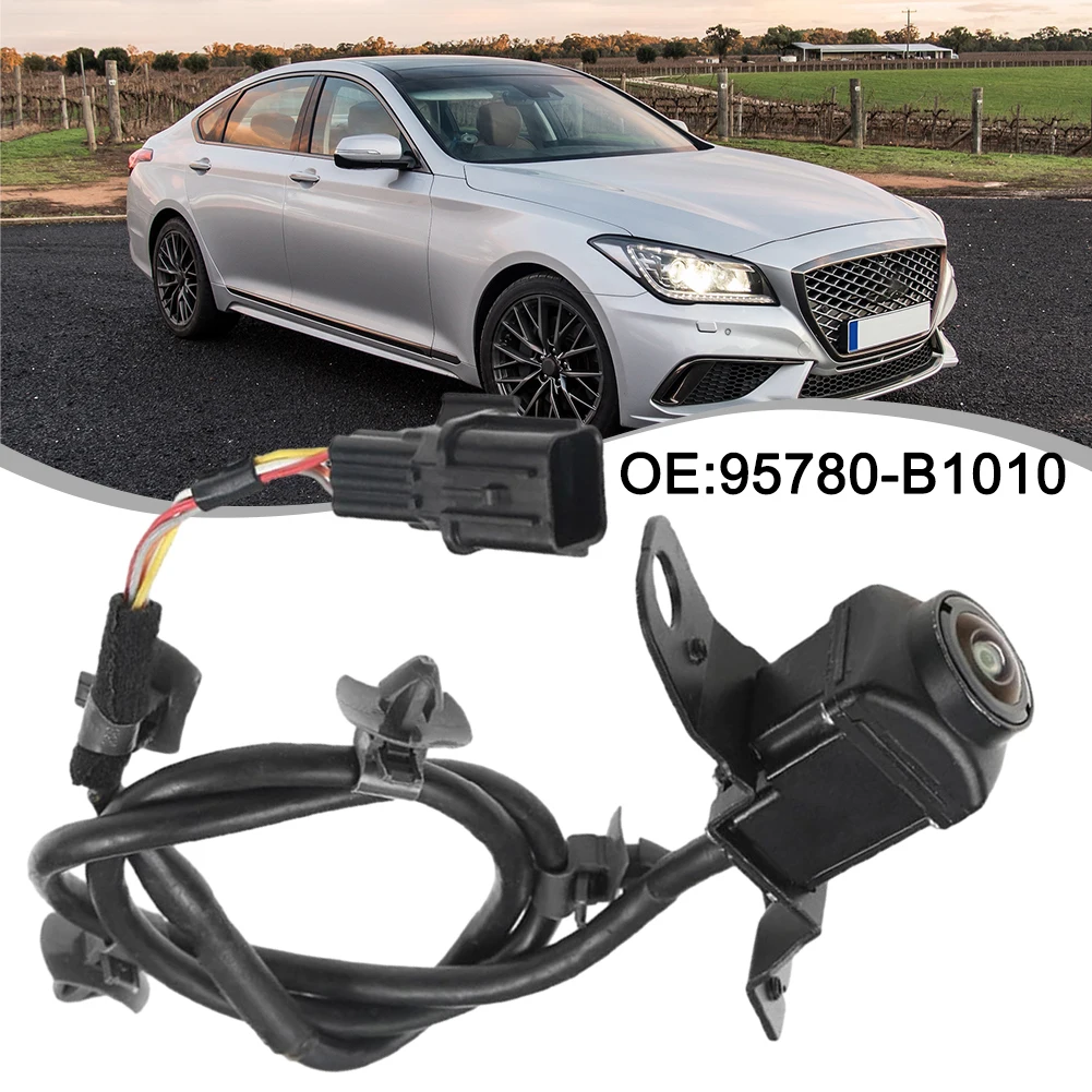 

1x For Hyundai Genesis G80 2017-2020 Car Reversing Camera #95780B1010 Black ABS Vehicle Backup Cameras Parking Assistance