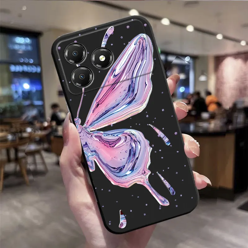Cute Cartoon Pattern TPU Soft Silicone Back Phone Case