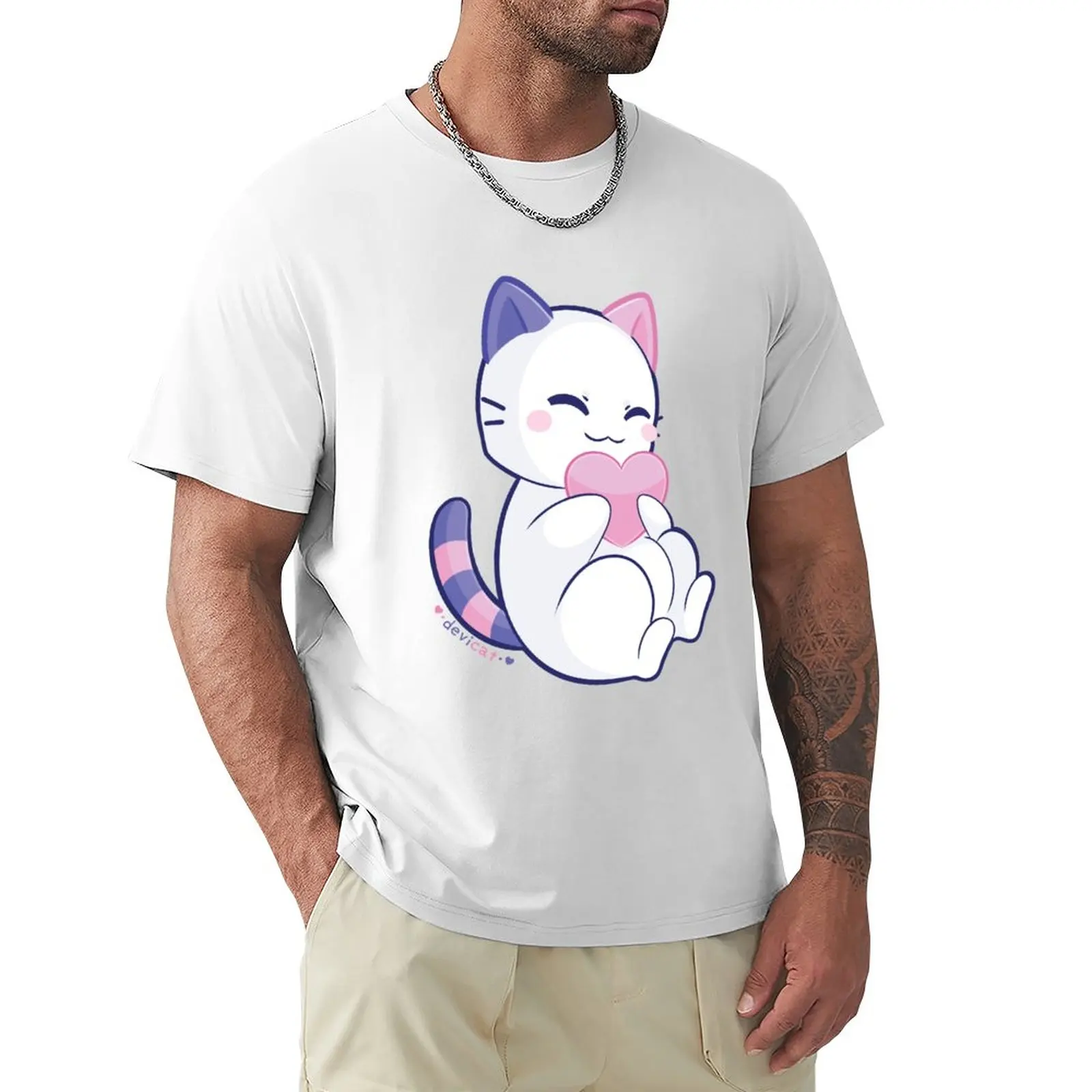 

CandiCat Hug - 2022 T-Shirt cute clothes for a boy mens t shirt graphic