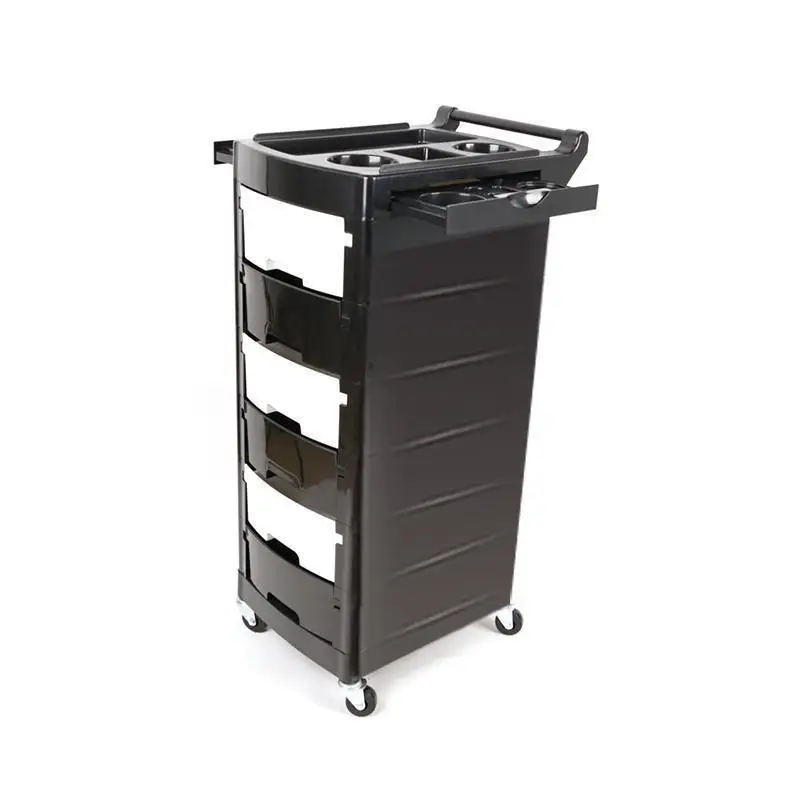 Bar Car Hairdressing Tool Barber Shops Multilayer Shelf In The Gallery Tool Cabinet Portable Hair Salon Cart