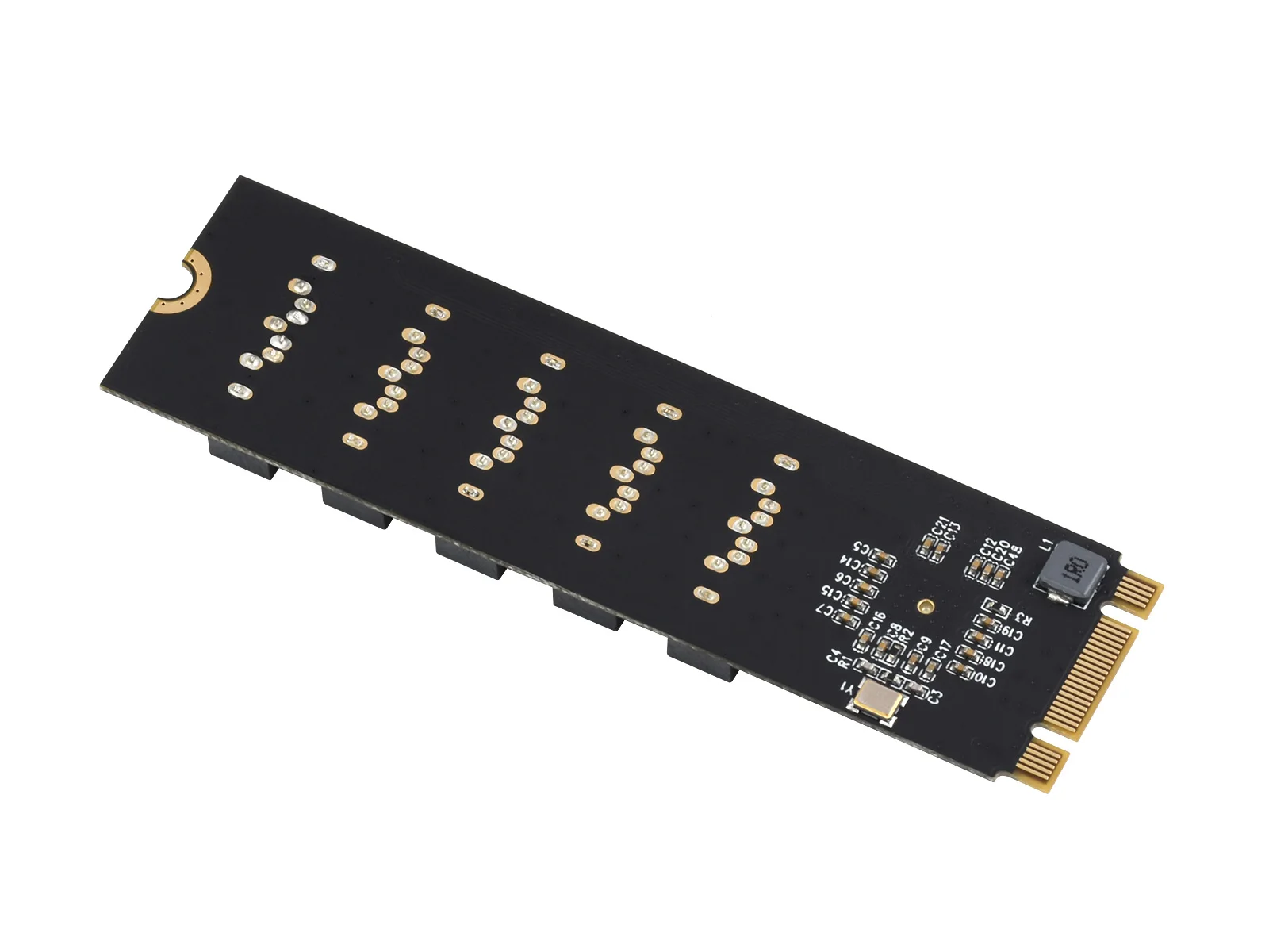 M.2 NGFF SATA-5-Ch SATA3 Ȯ, JMB575  Ĩ,  , JMB575  Ĩ ä