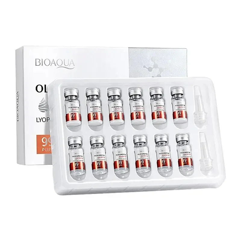 Yeast Freeze-Dried Power Facial Microneedling Serum Skin Care Set Shrink Pores Moisturizing Brighten Anti Aging Peptides Essence 2