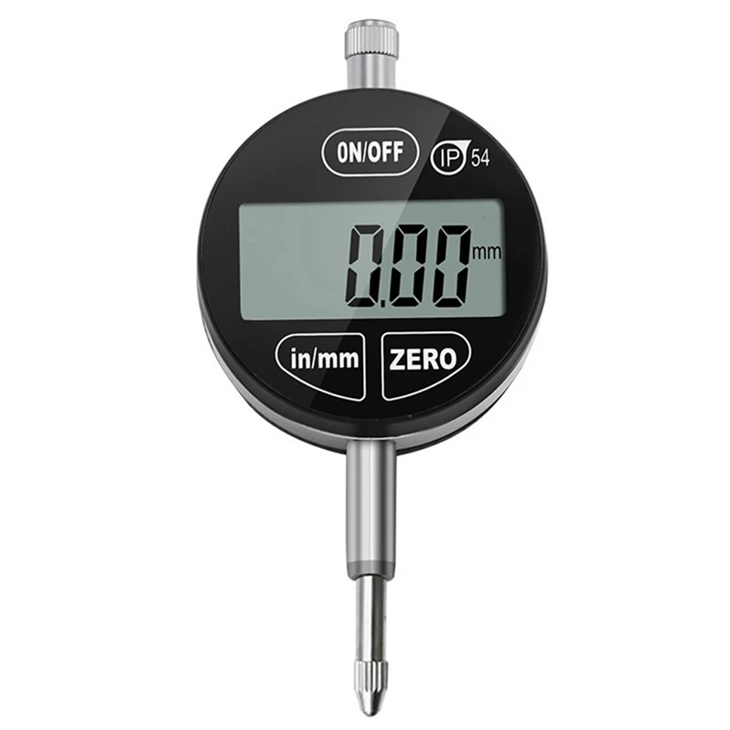 

0-12.7Mm IP54 Digital Micrometer 0.001Mm Accuracy Touch Electronic Meter Metric Inch LCD Dial Indicator Gauge Meter, Easy To Use