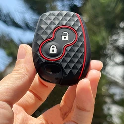 Premium Keychain Car Key Holder Case | Stylish and Durable Key Protection (Type A 2BTN ka)