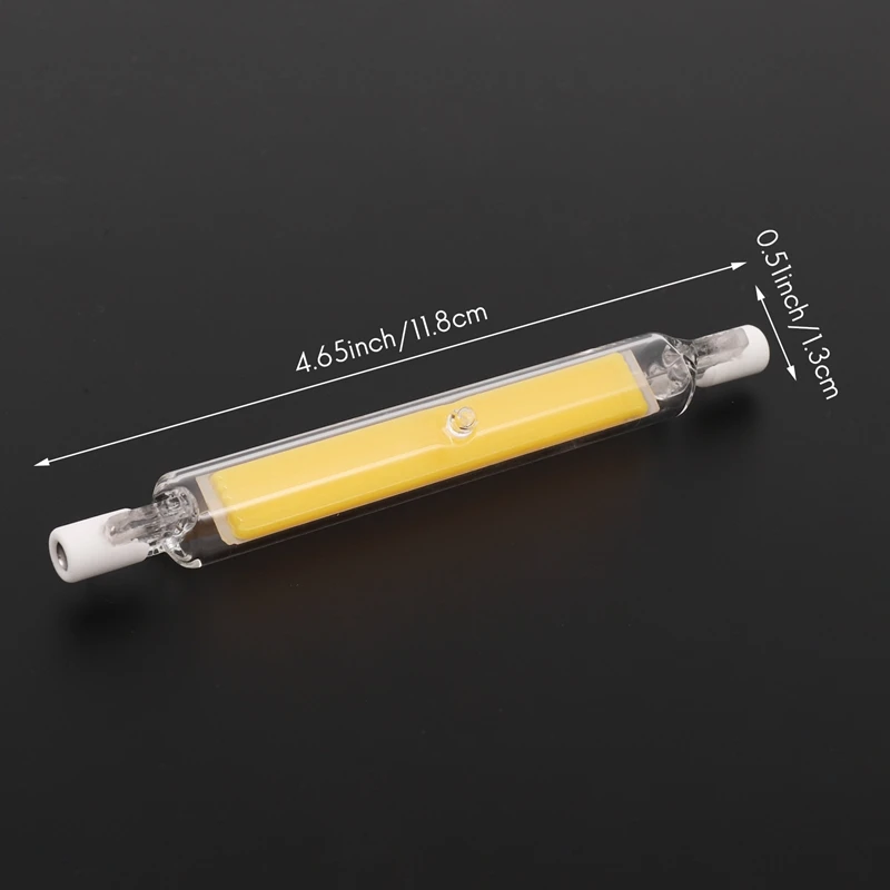 

Dimmable R7S Led Cob 10W 118Mm Led Light Bulbs Replace Halogen Lamp