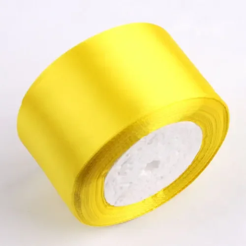 Versatile 25-Yard Satin Ribbon - 36 Vibrant Colors for Crafts and Gift Wrapping