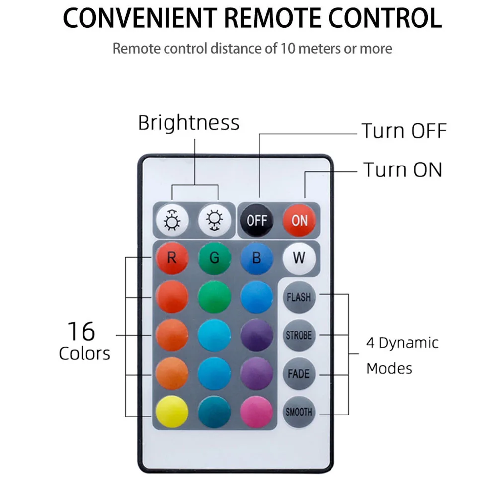 cores, 10led, rgb, melhor para piscina, jardim,