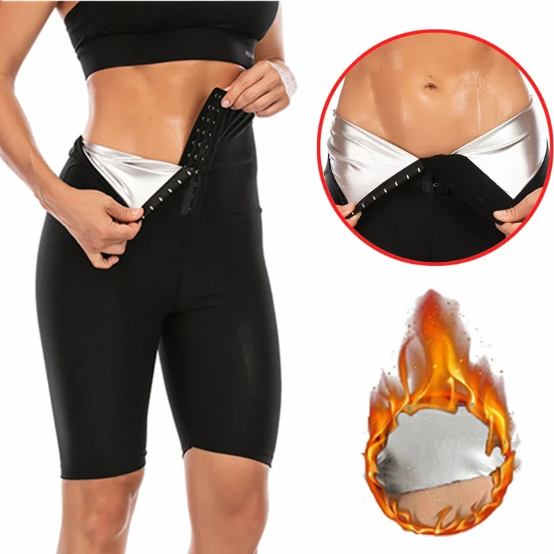

New abdominal pants high-waisted buttocks sweat pants women's belly button yoga shapewear