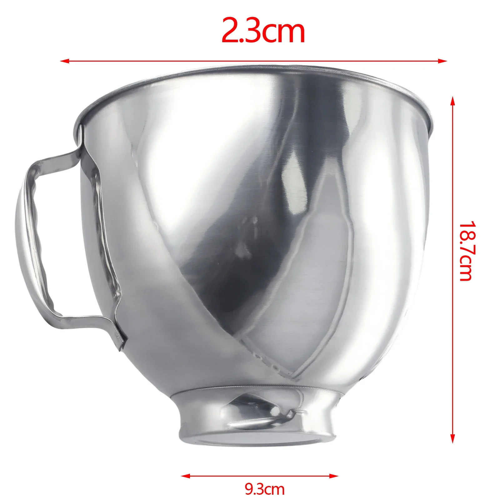 

Convenient Stainless Steel Mixing Bowl For KitchenAid Stand Mixers Suitable For All Kinds Of Food Preparations