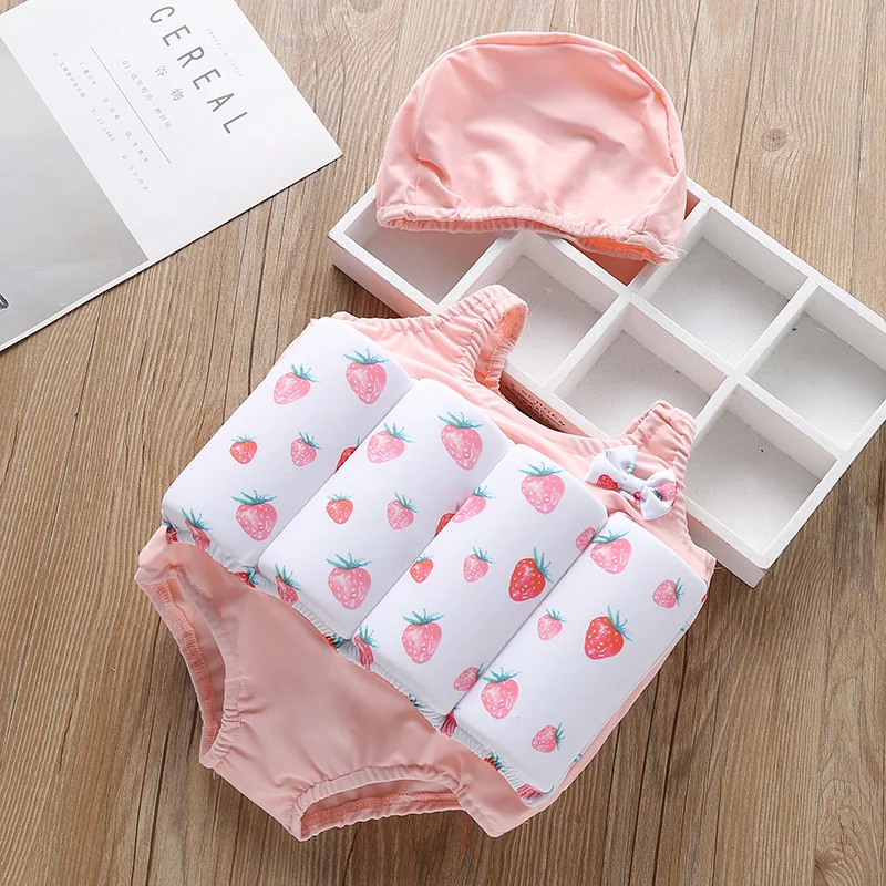 Floating Buoyancy Baby Girl Swimsuits Detachable Swimwear Siamese Swimming Training Kids Swimming Float Suits Bathing Suit children swimsuit children swimsuits