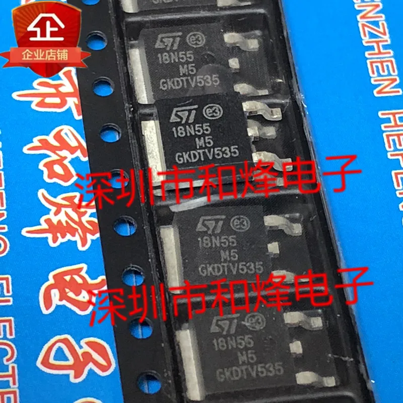 

5PCS-10PCS 18N55M5 STD18N55M5 TO-252 55V 13A NEW AND ORIGINAL ON STOCK