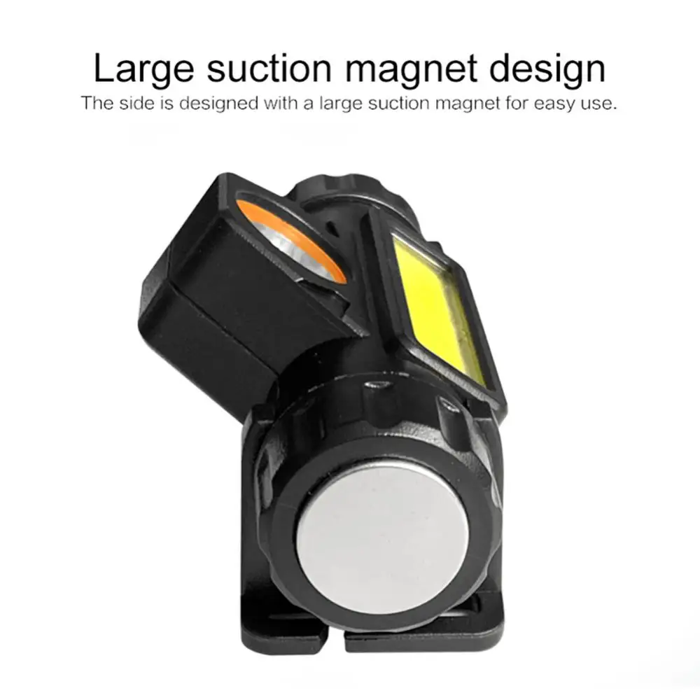 Description Picture 6 of itemCamping Head Lamp 800 Mah Usb Charging Magnets Android Charging Adjustable Light Accessory Head Torch Waterproof Headlight