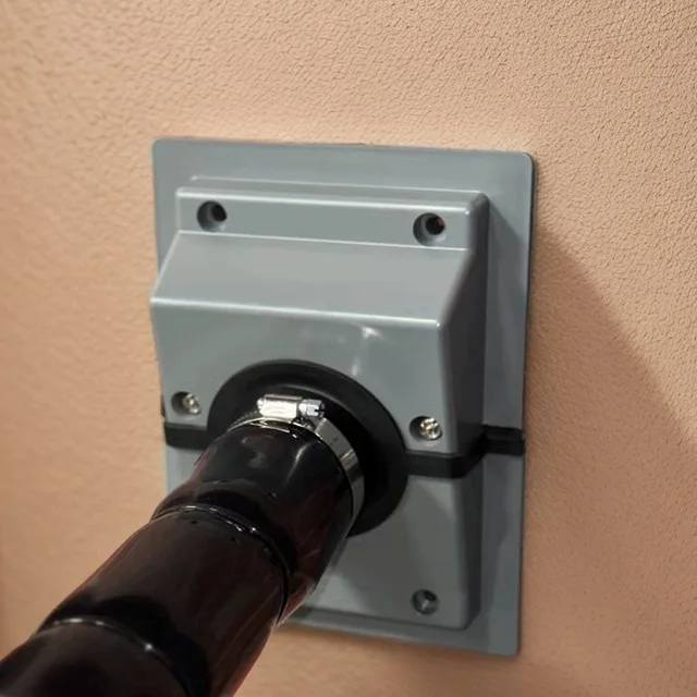 ชุดปิดรูท่อสำหรับติดตั้งเครื่องปรับอากาศแบบติดผนัง 2 ชิ้น พร้อมแผ่นปิดรูแบบนุ่มสำหรับเครื่องปรับอากาศ/มินิสปลิต ติดตั้งง่ายบนผนัง 1