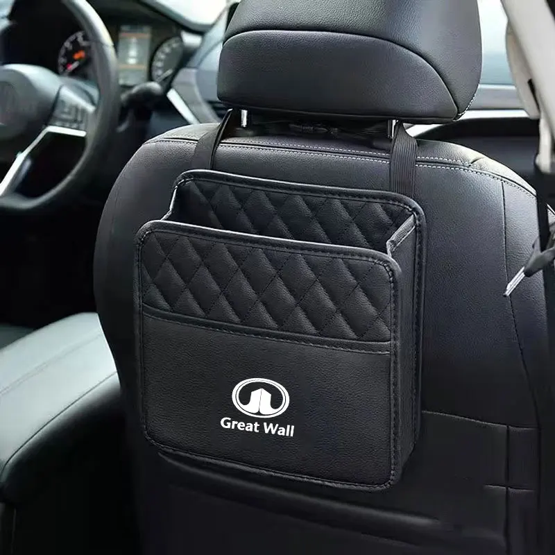 

Car Seat Back Storage Organizer Bag and arrangement For Great Wall Haval GWM POER Pao Commercial Version Manual Automatic