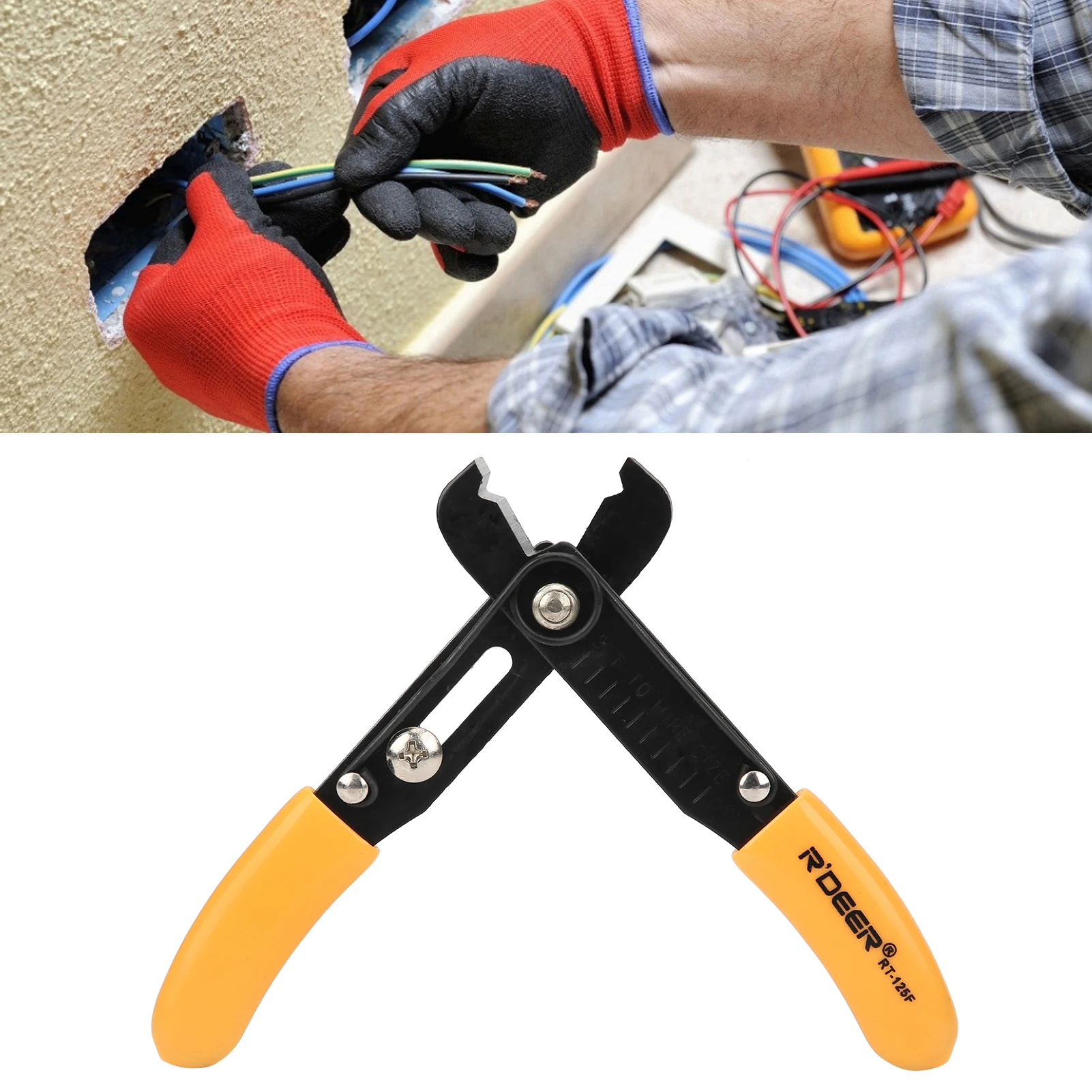 Adjustable Wire Stripper Cutter Stripping Pliers Hand Tools 0.5-4.0mm wire stripper stripping pliers wire stripping pliers mini wire stripper