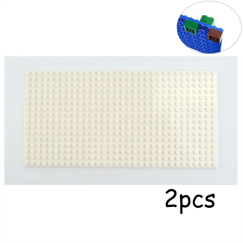 Double-Sided Base Plate Set for Building Blocks - Classic Small Bricks Toy Construction Mat