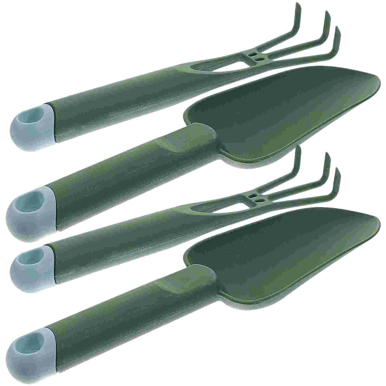 2 Sets Gardening Tools Hand Supplies Succulents Planting for Plastic Trowel Mini Indoor