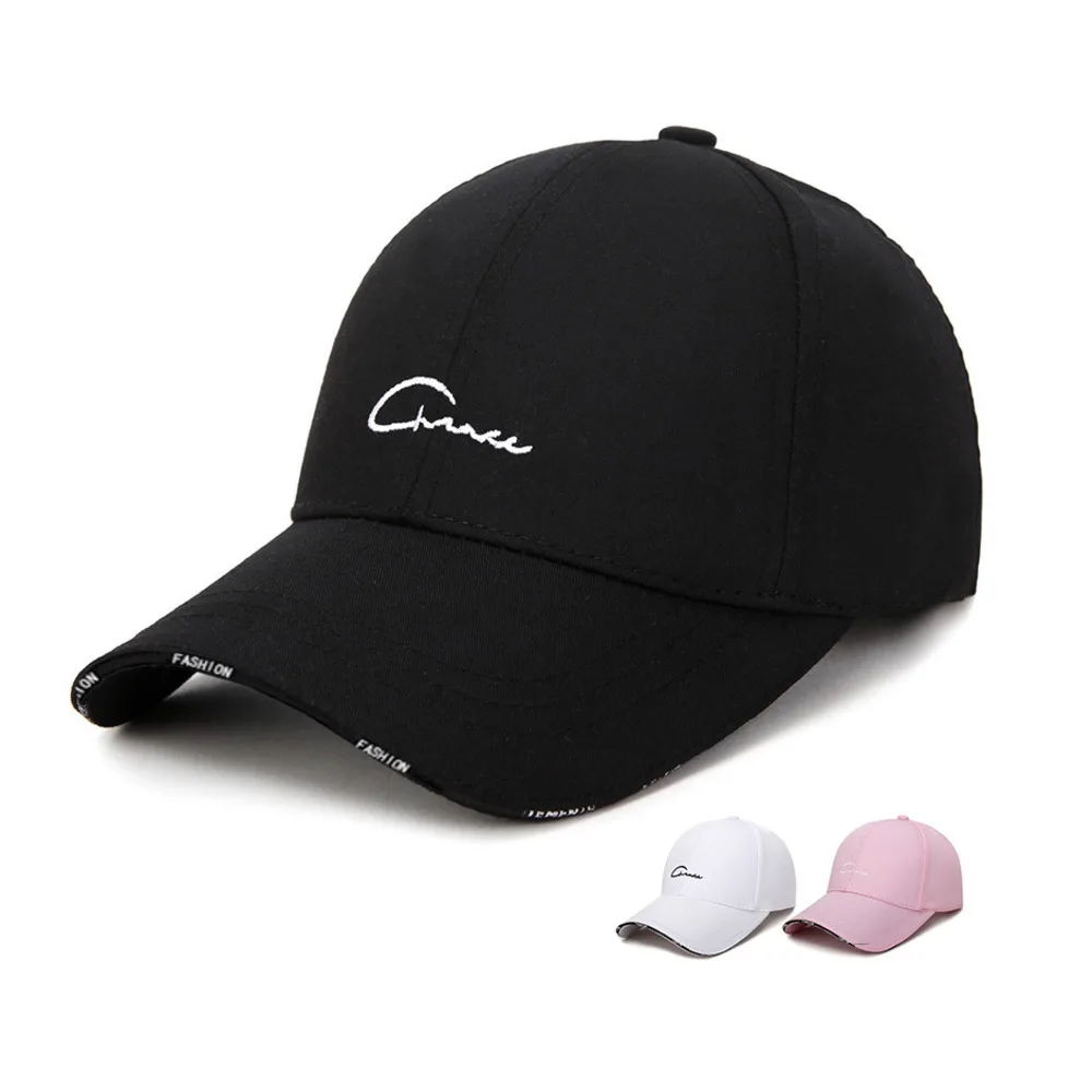 

Outdoors Baseball Cap Embroidered Cotton Adjustable Dad Hat Women Men Trucker Hat Low Profile Sports Cap