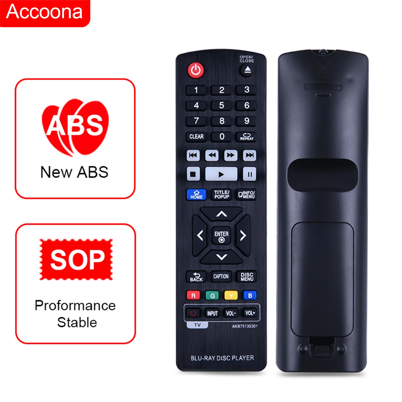 

New AKB75135301 Remote Control fit for LG Blu-ray Disc DVD Player BP330 BP330N BP540 BP540N BP550 BP550N BP630 BP630N BP630S BPM