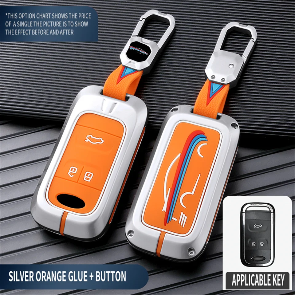 Cover per chiave/telecomando per Chery Tiggo 8 7 5X 2019 2020 Smart Keyless Remote Fob proteggi custodia portachiavi accessori per supporto auto-Styling - Sabf1198b47e14d35b9bb542acc68f189i
