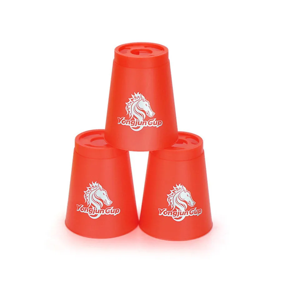 Quick Stackable Cups For Games & Speed Training Stacking