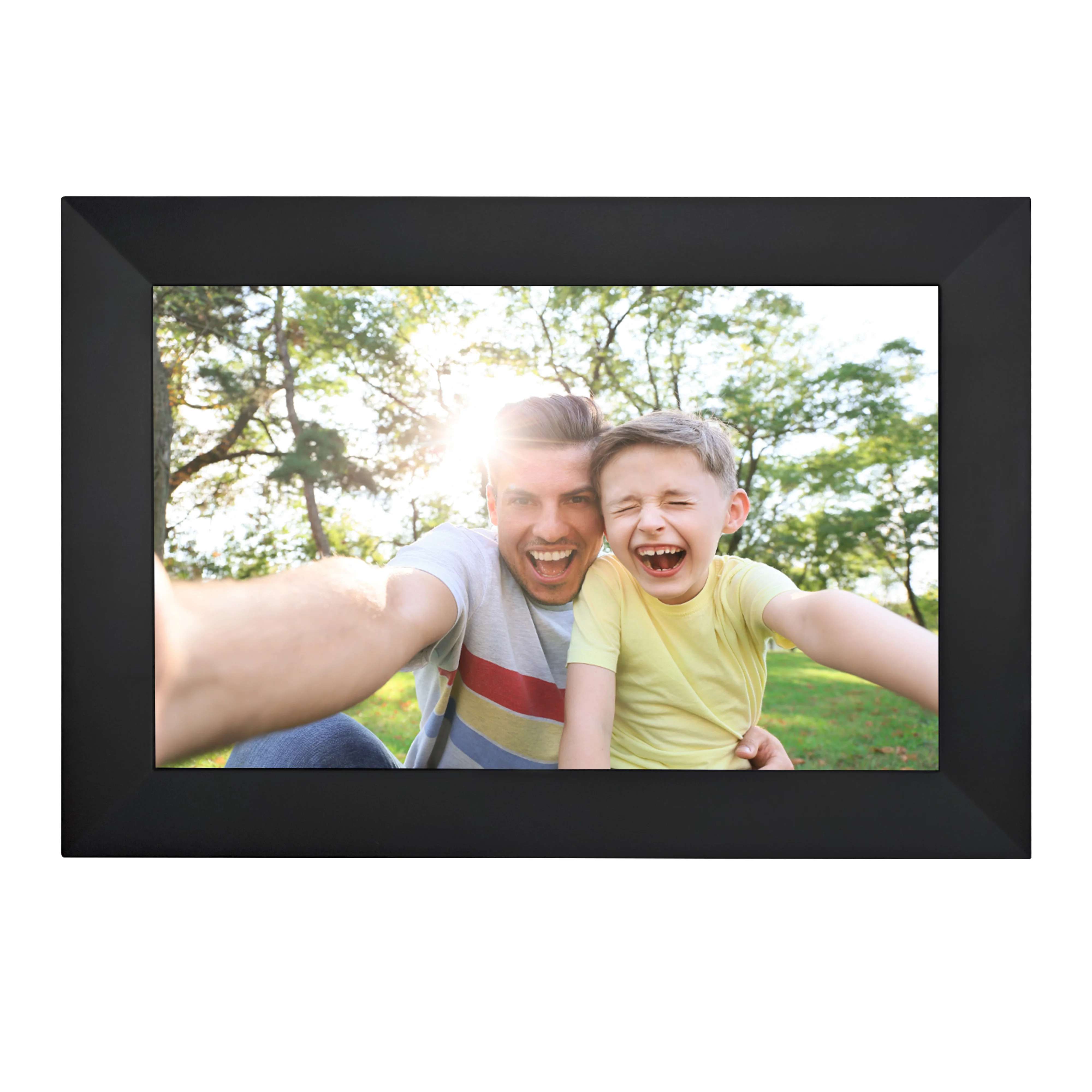 Fashion 10.1 Inch Digital Photo Frame Desktop Electronic Album IPS Screen Support Photo/ Video/ Music/ Clock/ Calenda