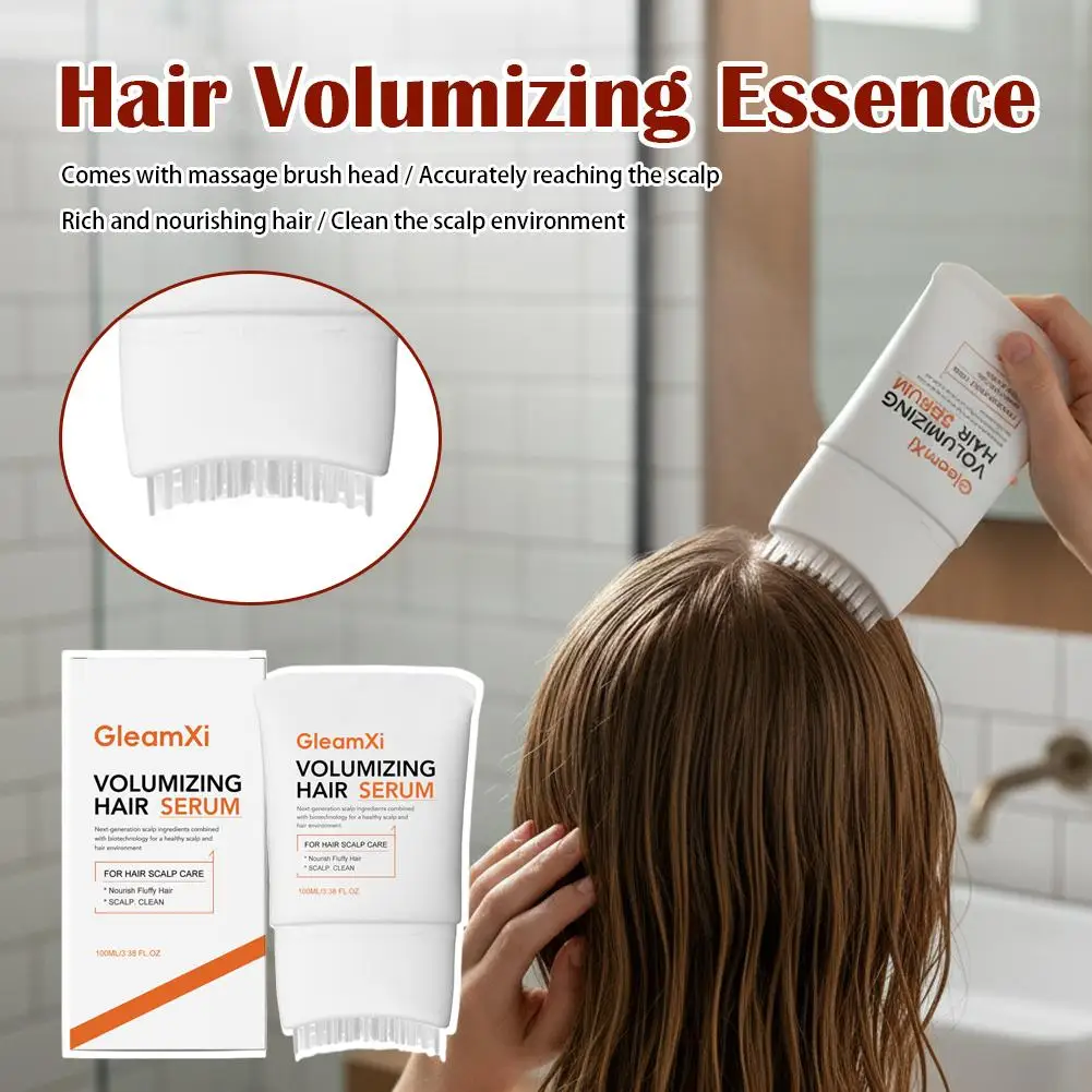 Hair Serum With Built-In Brush,Hair Nourishing Strengthening Essence,Improve Scalp Environment,Scalp Massager,Korean Hair Care - 6