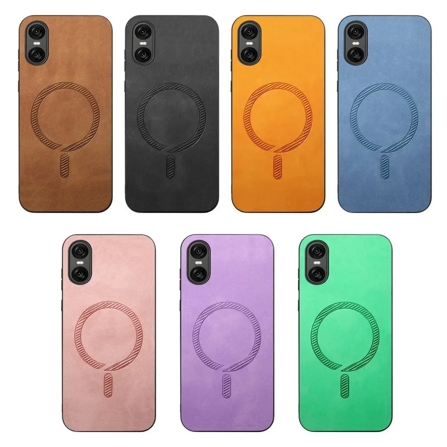 Custodia a portafoglio con chiusura magnetica per Sony Xperia 10 VI