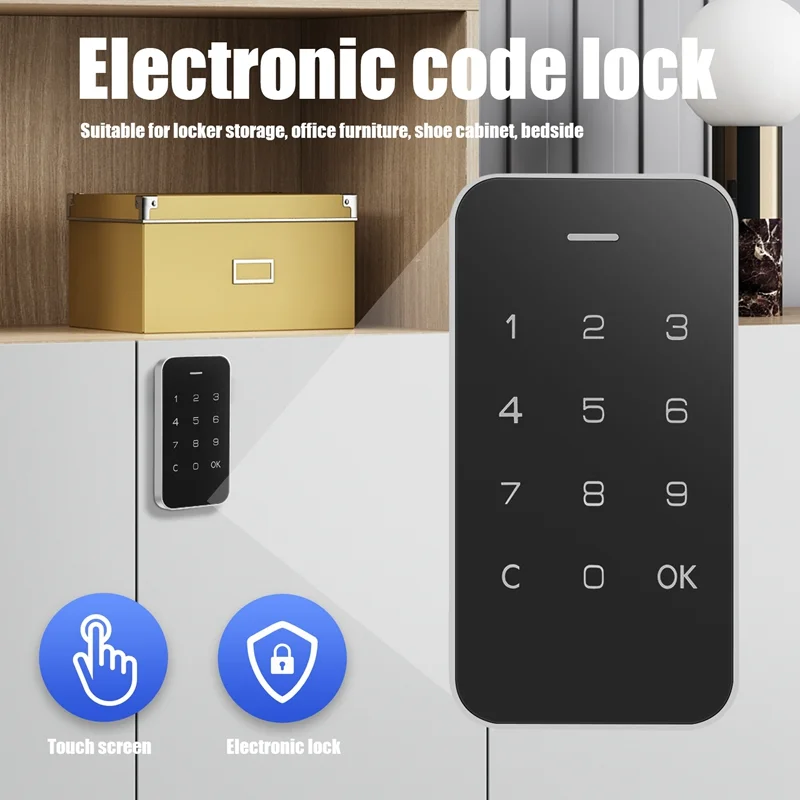 fechamento keyless eletronico do armario teclado numerico 03