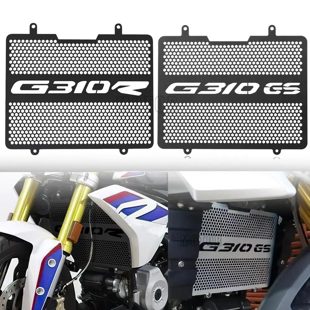 

2022 2023 310GS 310R Motorcycle Radiator Protector Grille Guard Cover Cooler For BMW G 310 GS G310GS G310 R/GS G310R 2017-2021