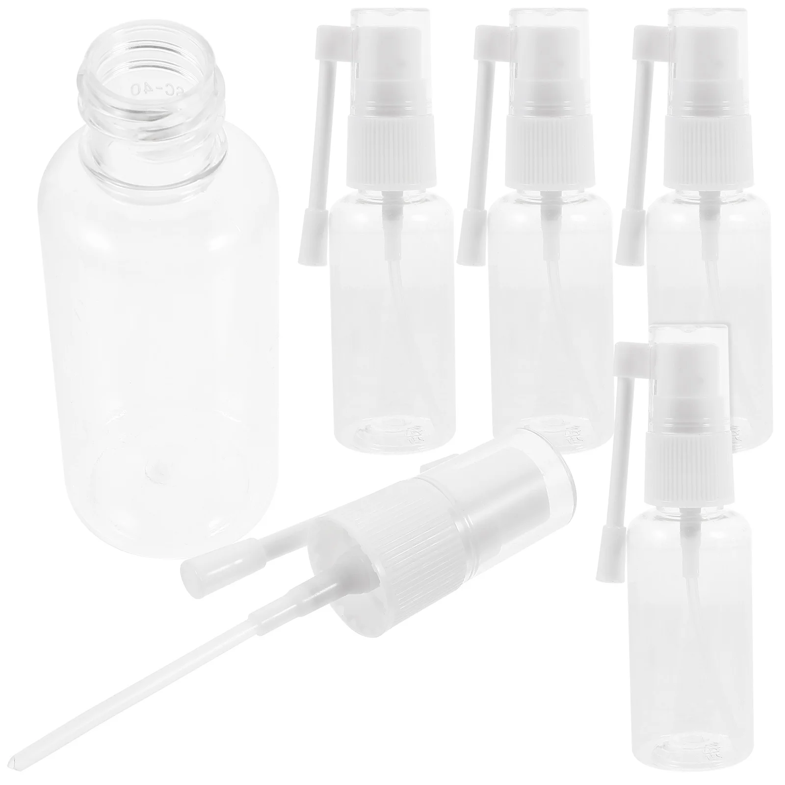 

5 Pcs Travel Spray Nasal Empty for Nose Small Medicinal Mini Sub Bulk Tiny Mister