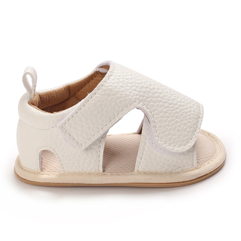 Summer Sandals Handsome Baby Boys Casual Shoes PU Rubber Sole Anti slip Comfortable First Walking Shoes 5