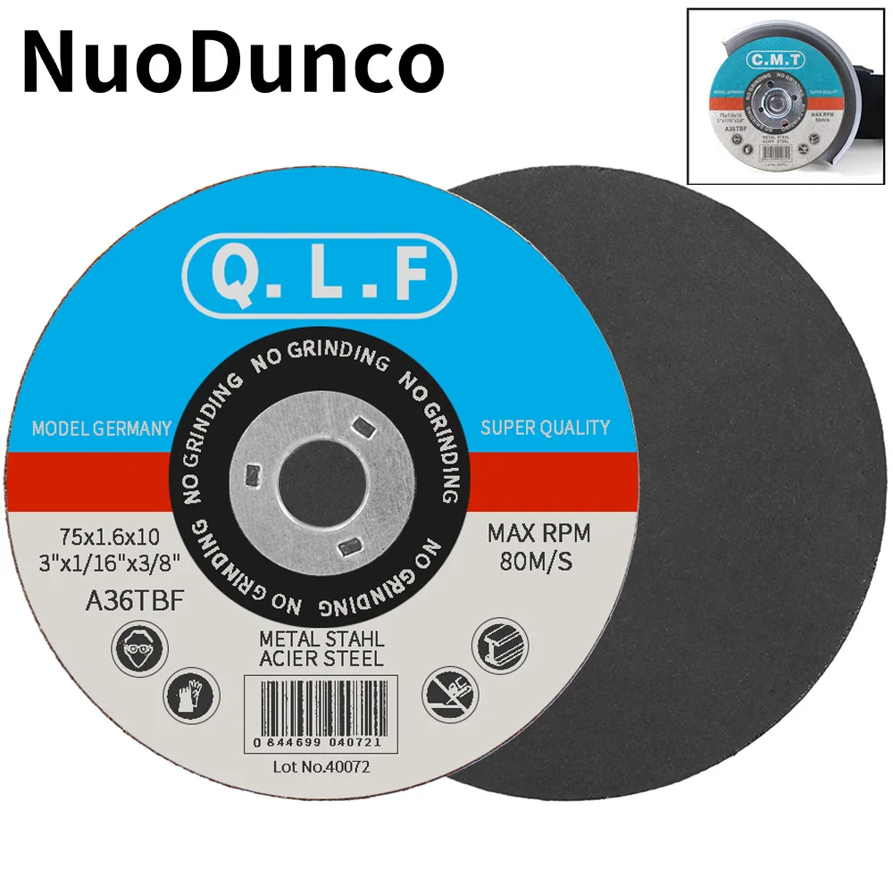 75mm Cut Off Wheels 3-inch Metal Cutting Disc 1.6mm Thickness for Angle Grinders to Rotate Metal Cutting Circular Saw Blades cutting disc cutting blade saw blade
