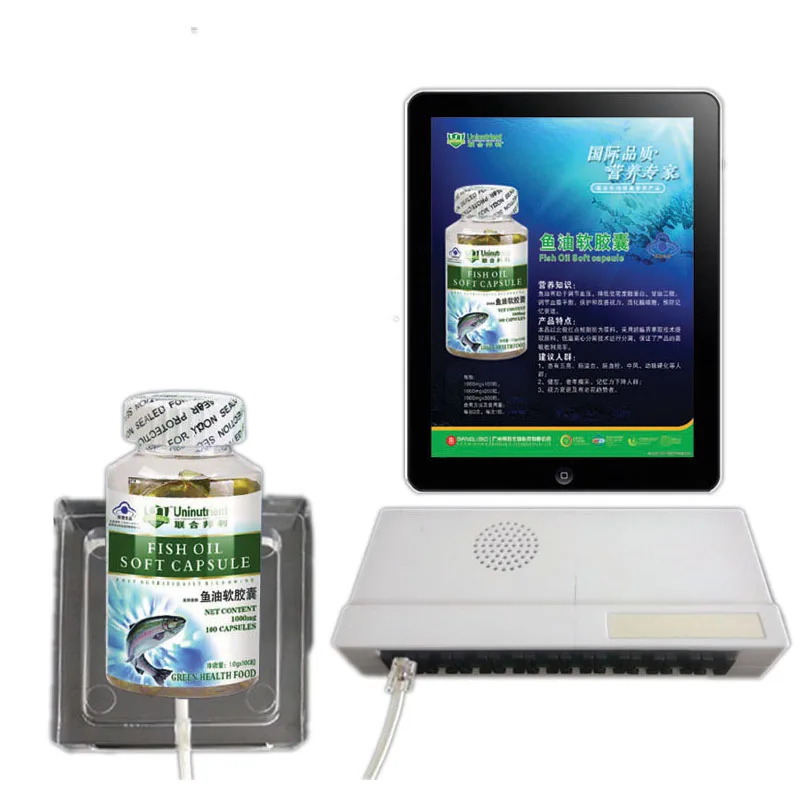 

Electronic Promoter Solution Utilizing Intelligent Interactive Display System for Health Products