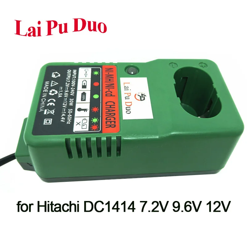 For Electrical Drill  NI-CD/NI-MH Battery Charger for Hitachi DC1414 7.2V 9.6V 12V General Charger