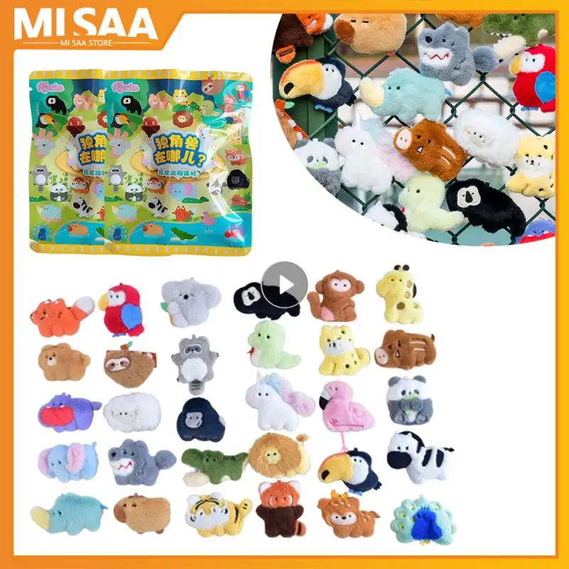 Cute Plush Fridge Magnet Animal Novelty Magnets For The Refrigerator Sticker Home Decoration Home Decor Interior Accessories