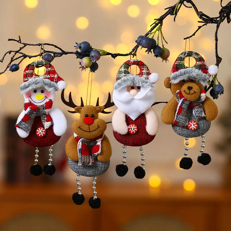 4pcs Christmas Tree Decorations Hanging 1