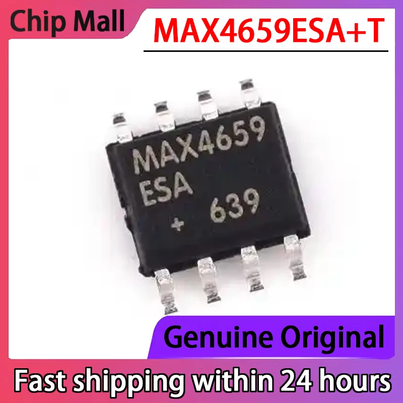 

1PCS Chip MAX4659ESA+T MAX4659ESA SOP-8 Packaged CMOS Analog Switch