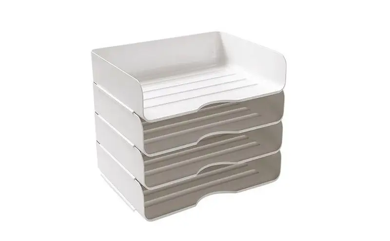 

Paper Storage Stand Desktop Non-Slip A4 Paper Storage Stand Portable Paper Organizer With Large Capacity Reusable Paper Holder