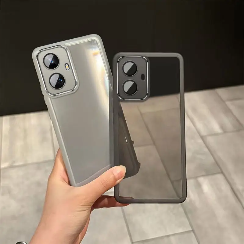 Shookproof Plating Back Phone Case with Enhanced Corners Protection